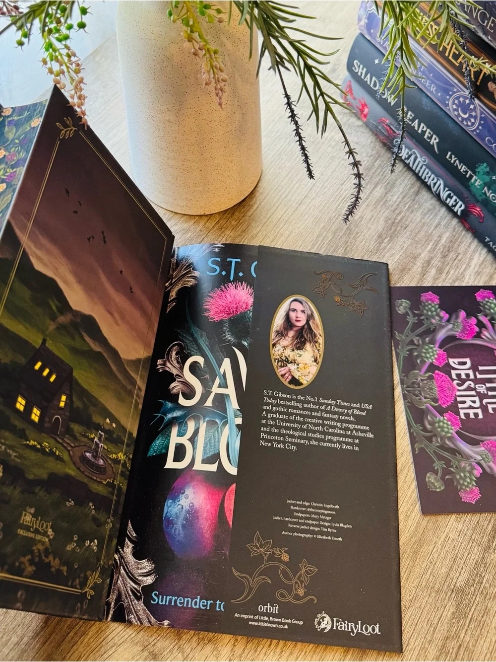 Fairyloot Exclusive Edition Savage Blooms by S. T. Gibson